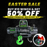 EFS Recon R10 Winch + Premium Recovery Kit (Large)