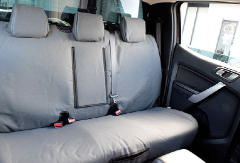 EFS Canvas Rear Seat Covers Toyota Prado 150 Series